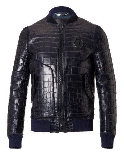 Leather Bomber 