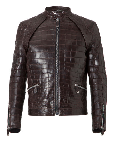 Leather Bomber 