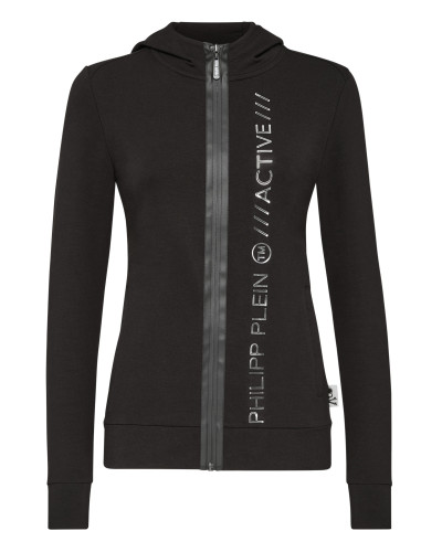 Hoodie Sweatjacket XYZ Crystal