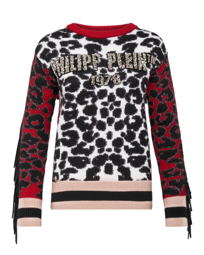 Pullover Round Neck SS Fringe