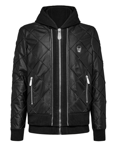Leather Bomber Philipp Plein TM