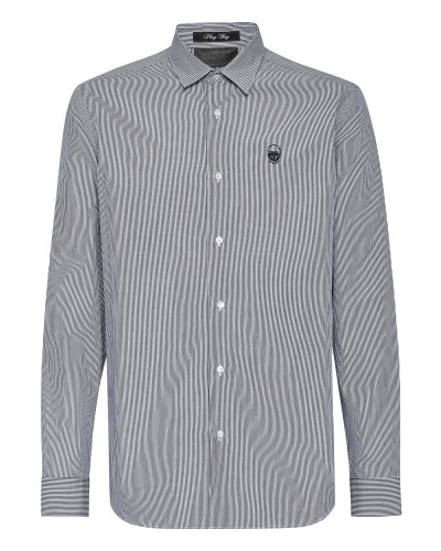 Shirt Playboy Fit Pinstripe Plein