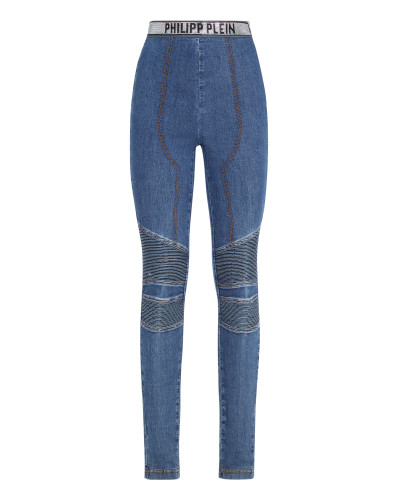 Denim Super Stretch Leggins Philipp Plein TM