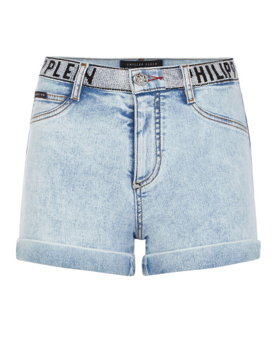 Denim High Waist Hot pants Philipp Plein TM