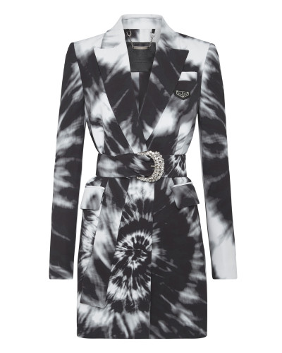 Cady Blazer Short Dress Tie dye