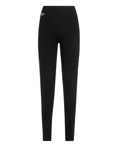 Super High Waist Biker Leggings Iconic Plein