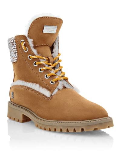 Nabuk Boots  with shearling inside Stones