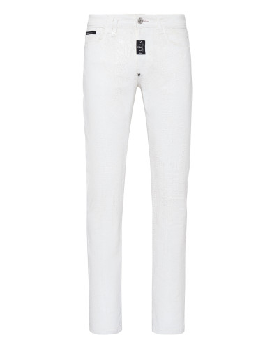Denim Trousers Super Straight Cut Fit