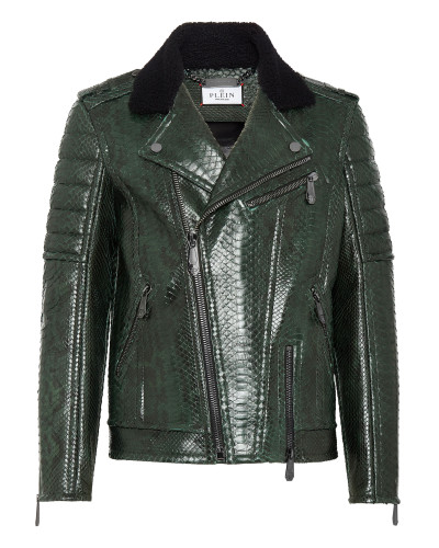 Python Biker Jacket Python Biker Jacket