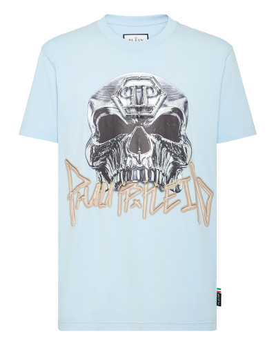 T-shirt Round Neck Skull