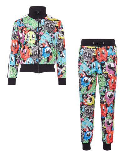 TRACKSUIT: ZIP-UP JACKET + JOGGING PANTS MONSTER