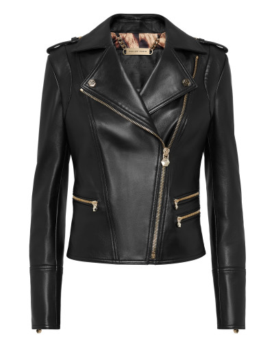 Leather Biker Jacket