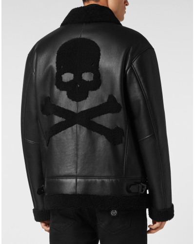 Shearling Jacket Skull&Bones