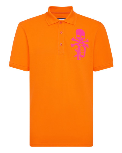 Slim Fit Polo Shirt Skull&Bones