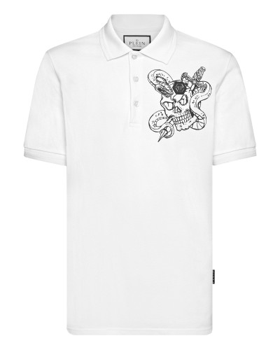 Slim Fit Polo Shirt Snake
