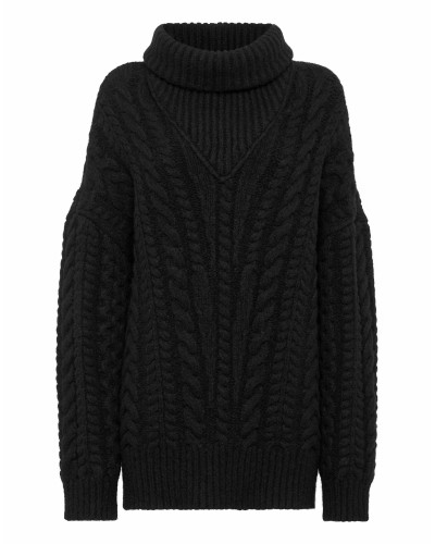 Wool Turtleneck Sweater Skull&Bones