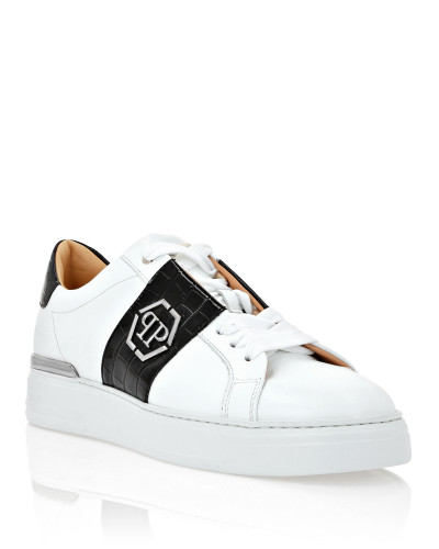 Leather Lo-Top Sneakers