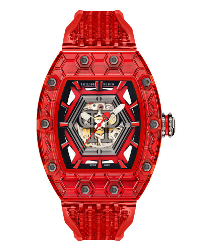 Crypto King Hexagon RED PHANTOM Watch