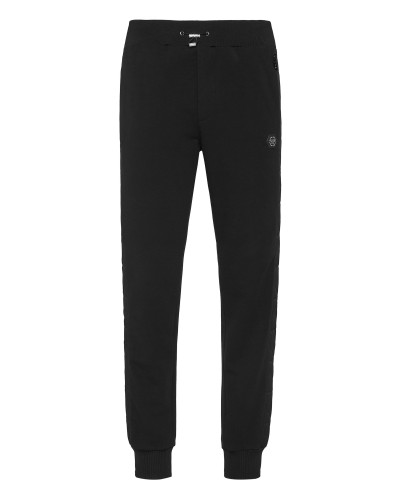 Jogging Trousers With Nylon Inserts