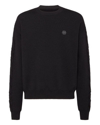 Pullover Round Neck Long-Sleeve