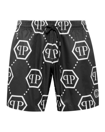 Short Swim Boxer Monogram