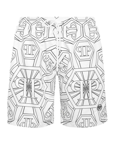 Short Swim Boxer Monogram