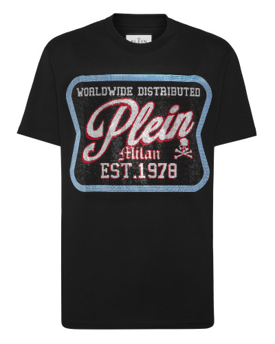 T-shirt Round Neck SS With Patch