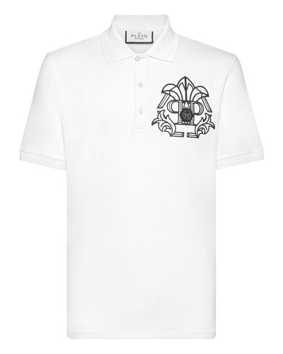 Pique Polo shirt SS Skull&Bones