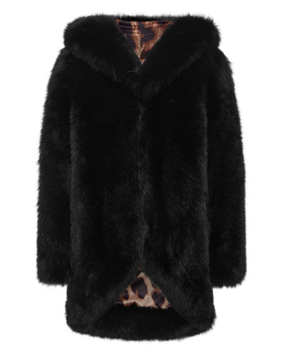 Fox Fur Oversize Jacket