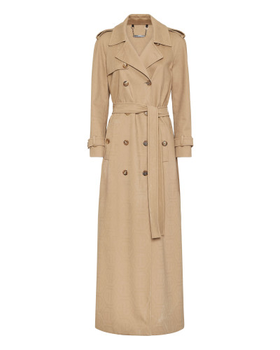 Long Trench Coat Monogram