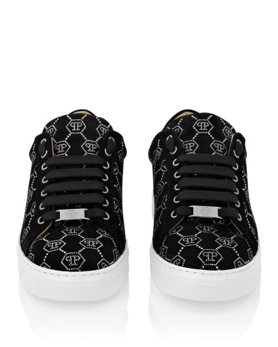 Nappa Leather Lo-Top Sneakers Strass Monogram