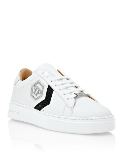 Lo-Top Leather Arrow Force Strass Sneakers