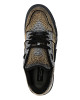 Suede Lo-Top Sneakers Strass Hexagon