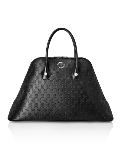 Philipp Plein Majestic Handbag Monogram Large