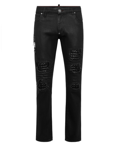 Rockstar Jeans with Cocco Embossed Inserts