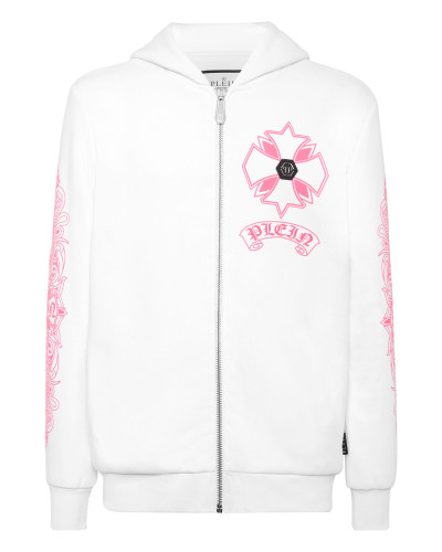 Zip Hoodie Puffy Chrome Crest