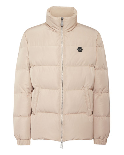 Nylon Puffer Jacket Late Checkout
