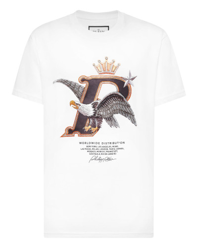 Round Neck T-Shirt Eagle Plein Worldwide