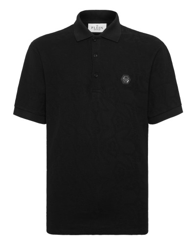 Polo T-Shirt Jacquard Crest