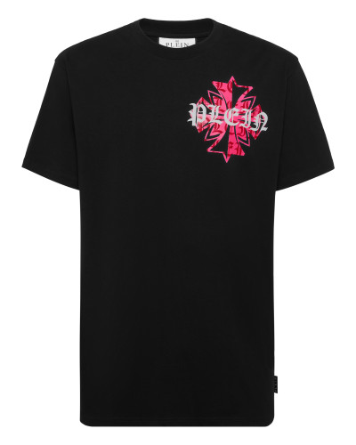 Round Neck T-Shirt Worldwide Puffy Crest