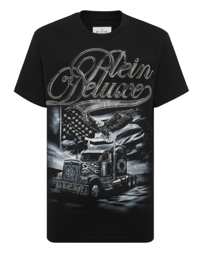 Round Neck T-Shirt Plein Truck Stones