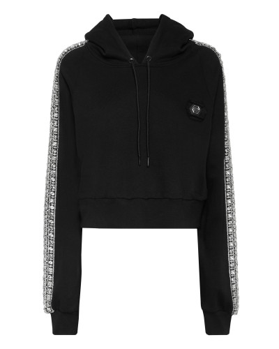 Cropped Hoodie Crystal