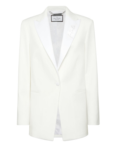 Wool Boyfriend Fit Blazer Fatale