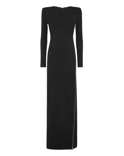 Long-Sleeved Long Dress Fatale