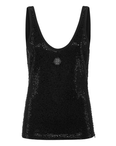 Tank Top Mix Strass