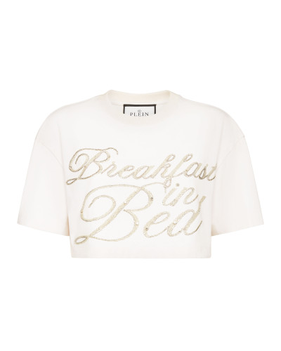 Cropped T-Shirt Breakfast in Bed Crystal