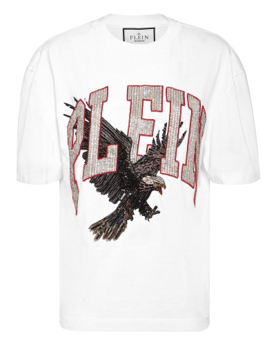 Man Fit T-Shirt Plein Eagle