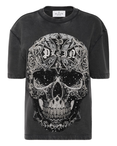 Man Fit T-Shirt Crystal Skull