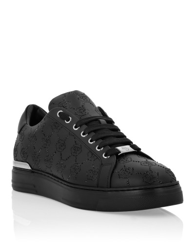Low Top Sneakers Carson Monogram Strass