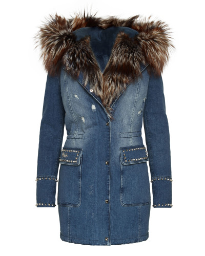 Denim Coat Statement